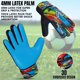 thumbnail image 4 of Guantes de Portero de Fútbol Veltine Sports Talla 4 Cian, 4 of 7