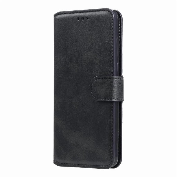 Funda Billetera para Xiaomi Poco X3 NFC con Porta Tarjetas y Soporte Ajustable Negro