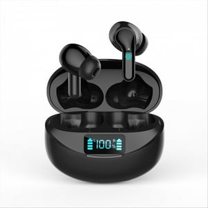 Aaronmei Auriculares Inalámbricos Bluetooth 5.3 Negro