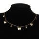 thumbnail image 3 of Collar De Mariposa De Moda Cadena De Clavícula Joyas Para Ni?as Estrella De Oro, 3 of 5