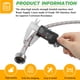 thumbnail image 3 of Mangueras Para Lavadora Techecook Premium De Acero Inoxidable De 4 Pies Y 2 Unidades, 3 of 7