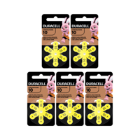 Pack 30 Pilas Auditivas Duracell Para Audífonos Tamaño 10