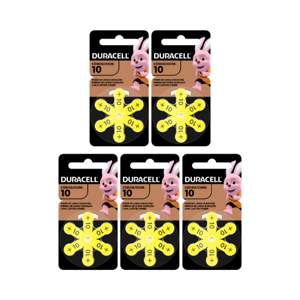 Pack 30 Pilas Auditivas Duracell Para Audífonos Tamaño 10