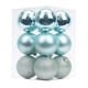 thumbnail image 2 of 12 Bolas Navideñas para Colgar en Árbol de Navidad, Bodas, Color Azul, 2 of 3