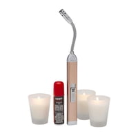 Encendedor Para Velas Zippo Mini Flex Cuello Oro Rosa