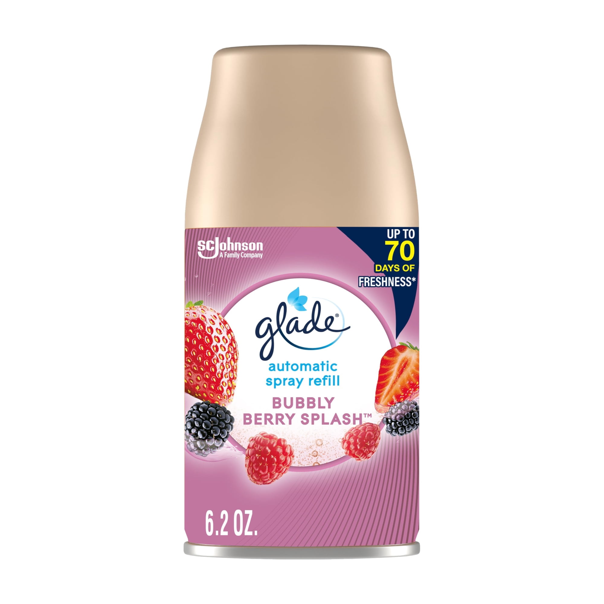 Recarga De Ambientador Automático Sc Johnson Glade Berry Pop 185 Ml