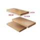 thumbnail image 2 of Repisa Flotante Madera Rustica Estante Organizador Pared 40cm, 2 of 5