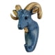 thumbnail image 4 of Gancho De Pared Multifunción Ropa Sombrero Rack Key Holder Resina Animal Cabra, 4 of 5
