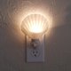 thumbnail image 2 of Vaso con luz nocturna Home Real Sea Shell Beach Natural, 2 of 5