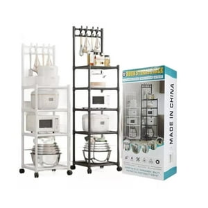 Genérico - Estante Organizador Para Cocina Multifuncional Negro