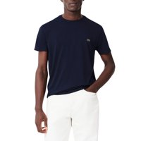 Remera De Algodón Pima Azul Marino Para Hombre Lacoste Talle Xs