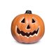 thumbnail image 2 of Calabaza con Luz LED Giratoria que Cambia de Color 15 x 14 cm Halloween - Frank & Mortis, 2 of 3