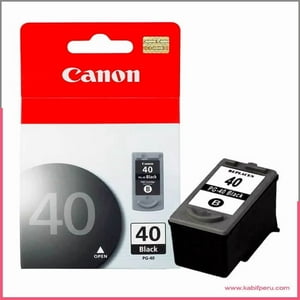 Cartucho De Tinta Canon Pg-40 16 Ml Negro