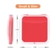thumbnail image 3 of Espejo de maquillaje Compact Mirror SANTOO con aumento 15X, rojo, 3 of 7