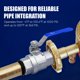 thumbnail image 5 of Válvula de bola Midline Valve de paso completo de 3/8" en acero inoxidable, 5 of 9