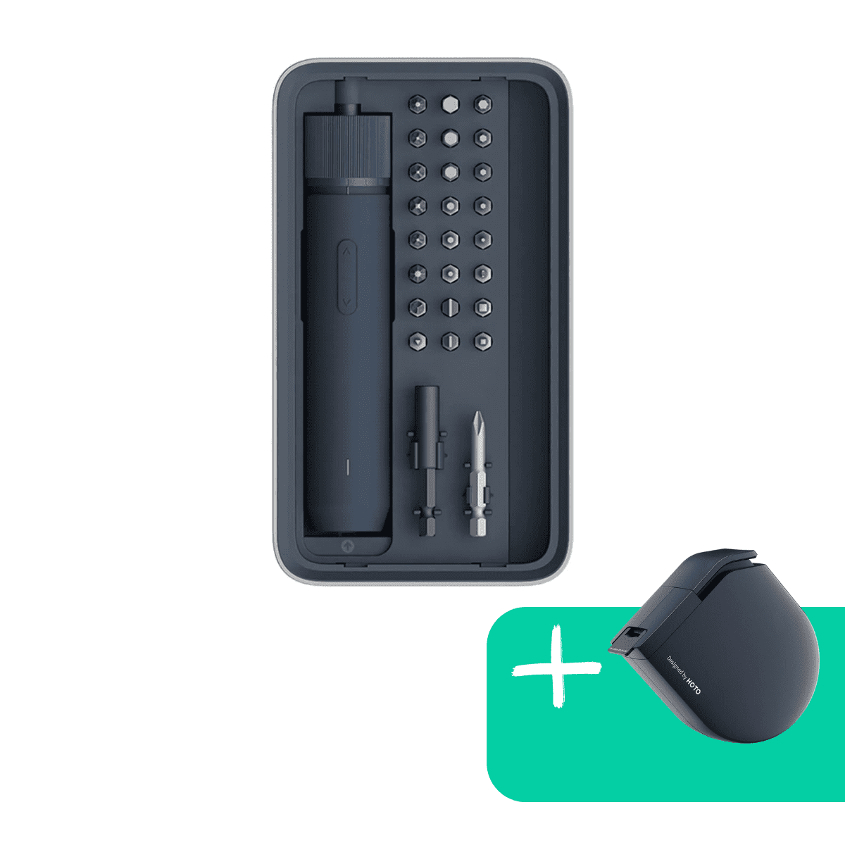 Hoto Kit Destornillador Eléctrico + Hoto Huincha Autobloqueo