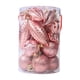 thumbnail image 4 of 21 Piezas Adornos de Bolas de Navidad, Adornos de Adornos Colgantes, Colgantes de Navidad Decorativos para La Decoración Del Hogar Aniversario Festiva rosa dorado, 4 of 5