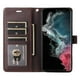 thumbnail image 2 of FOXDOCK Funda tipo Cartera para Samsung Galaxy S24 Ultra – Cubierta de Cuero PU con Múltiples Ranuras, Bolsillo para Efectivo y Correa de Muñeca, 2 of 6