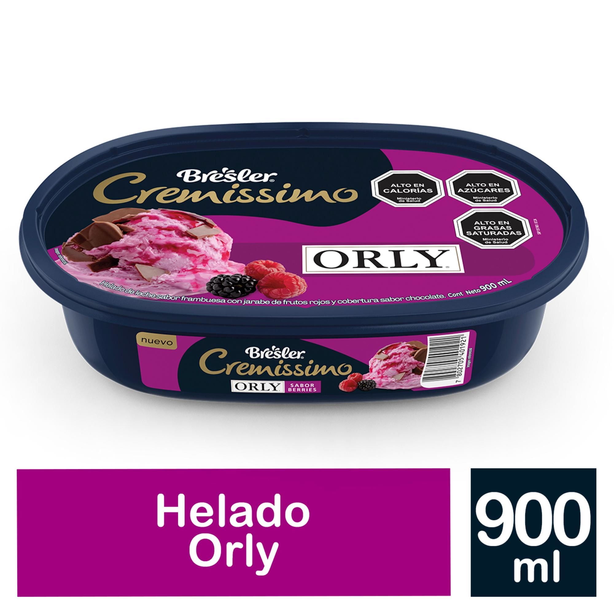 Helado Cremissimo Orly Berries Cassata 900 ml Bresler