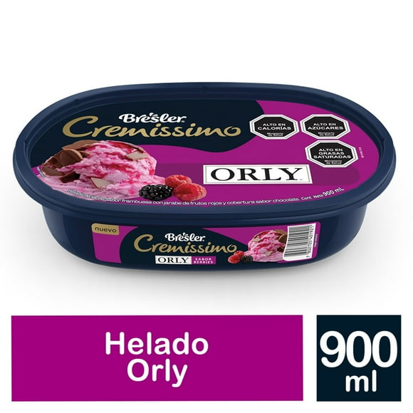 Helado Cremissimo Orly, 900 ml