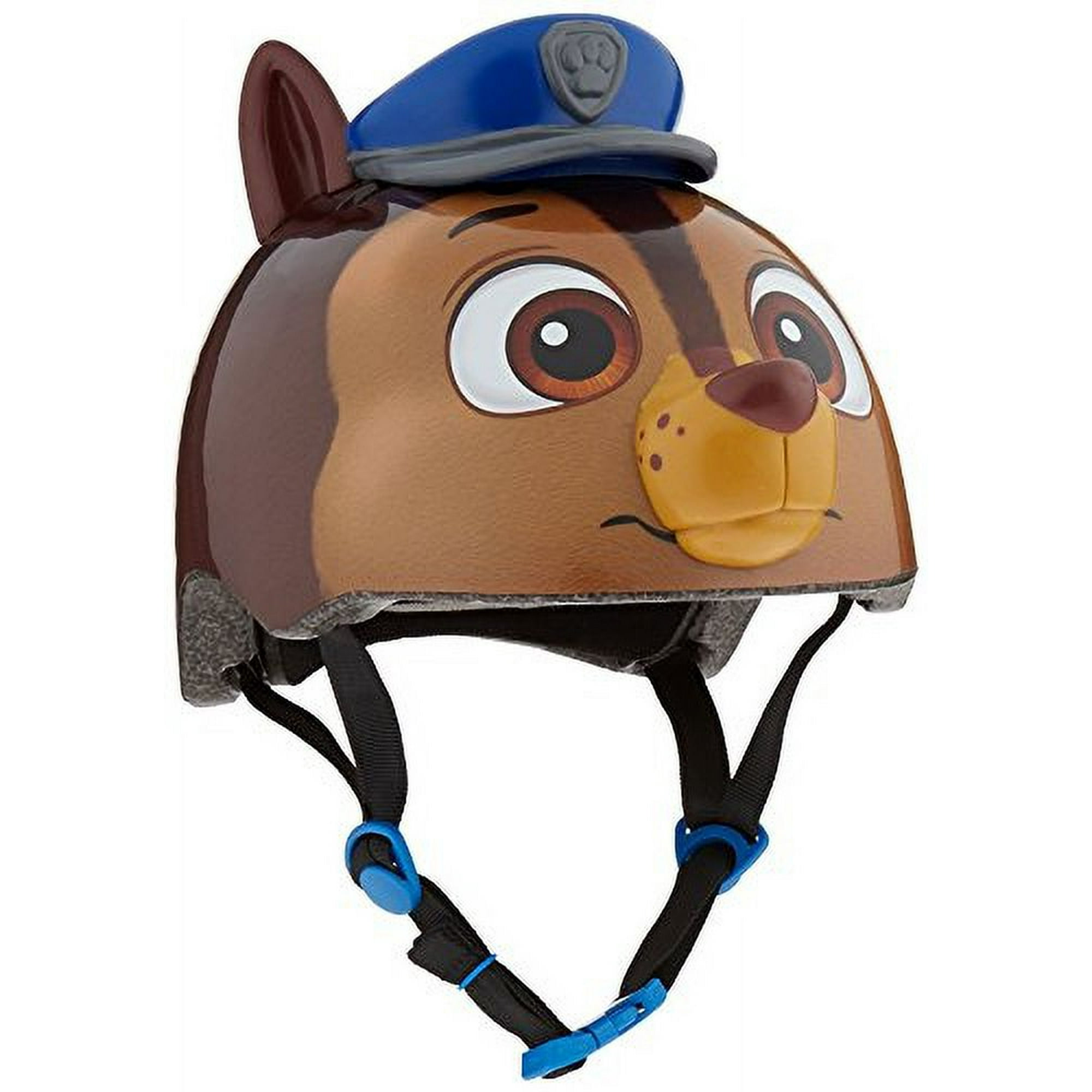 Casco De Bicicleta Bell De Paw Patrol, Chase 3d Multideporte, Talla Toddler (3-5 Años)