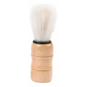 Genérico - Pack 12 Brochas Para Barberia Mango De Madera Afeitado Lau