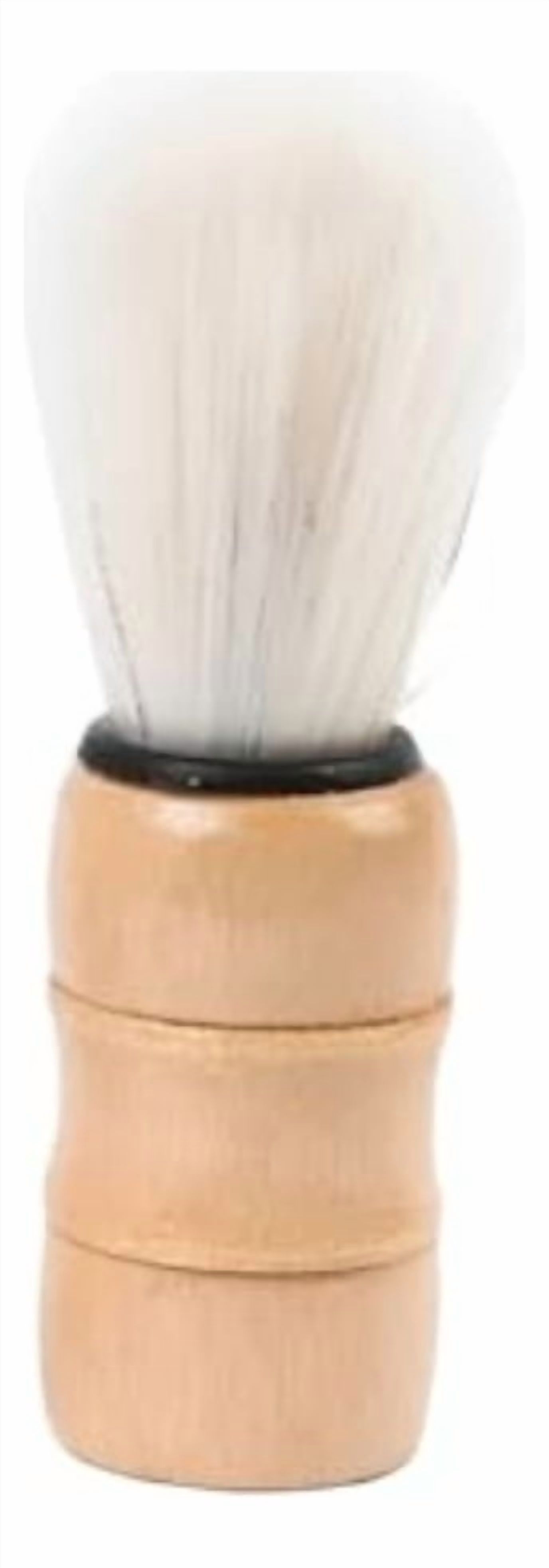 Genérico - Pack 12 Brochas Para Barberia Mango De Madera Afeitado Lau