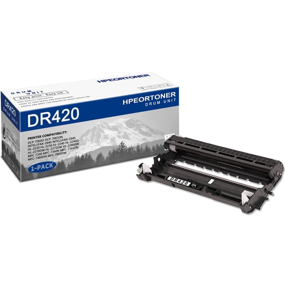 Unidad de Tambor HPEORTONER DR420 Negra 15000 Páginas