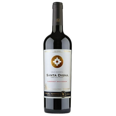 Vino Tinto Cabernet Sauvignon Botella 750 Ml Santa Digna