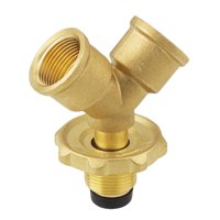 Ioensy - Adaptador Divisor De Gas Propano Adaptador En T Para Tanque De Gas Para Estufas De Camping Para Barbacoa
