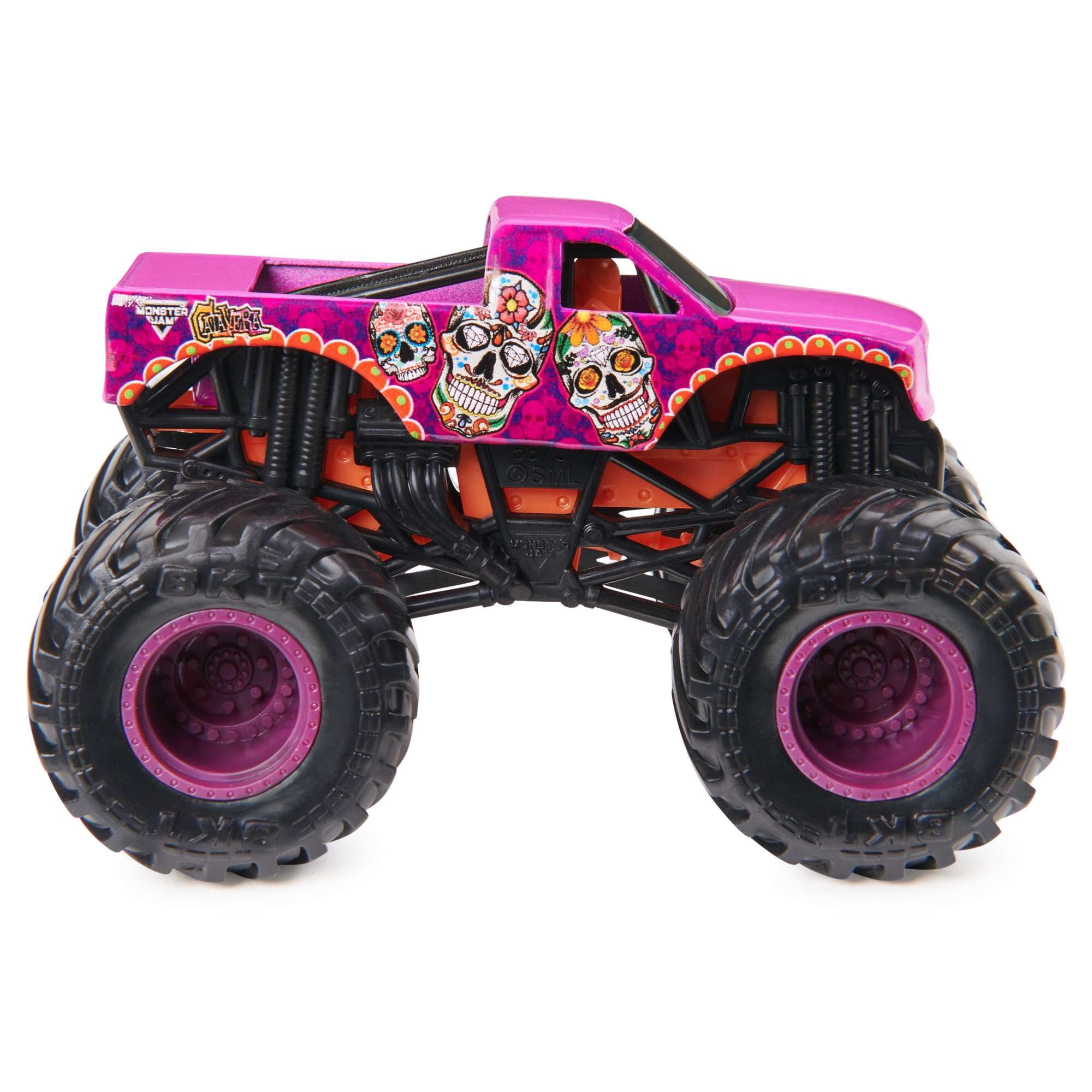 Monster Jam - Vehículos Metalico 1:64
