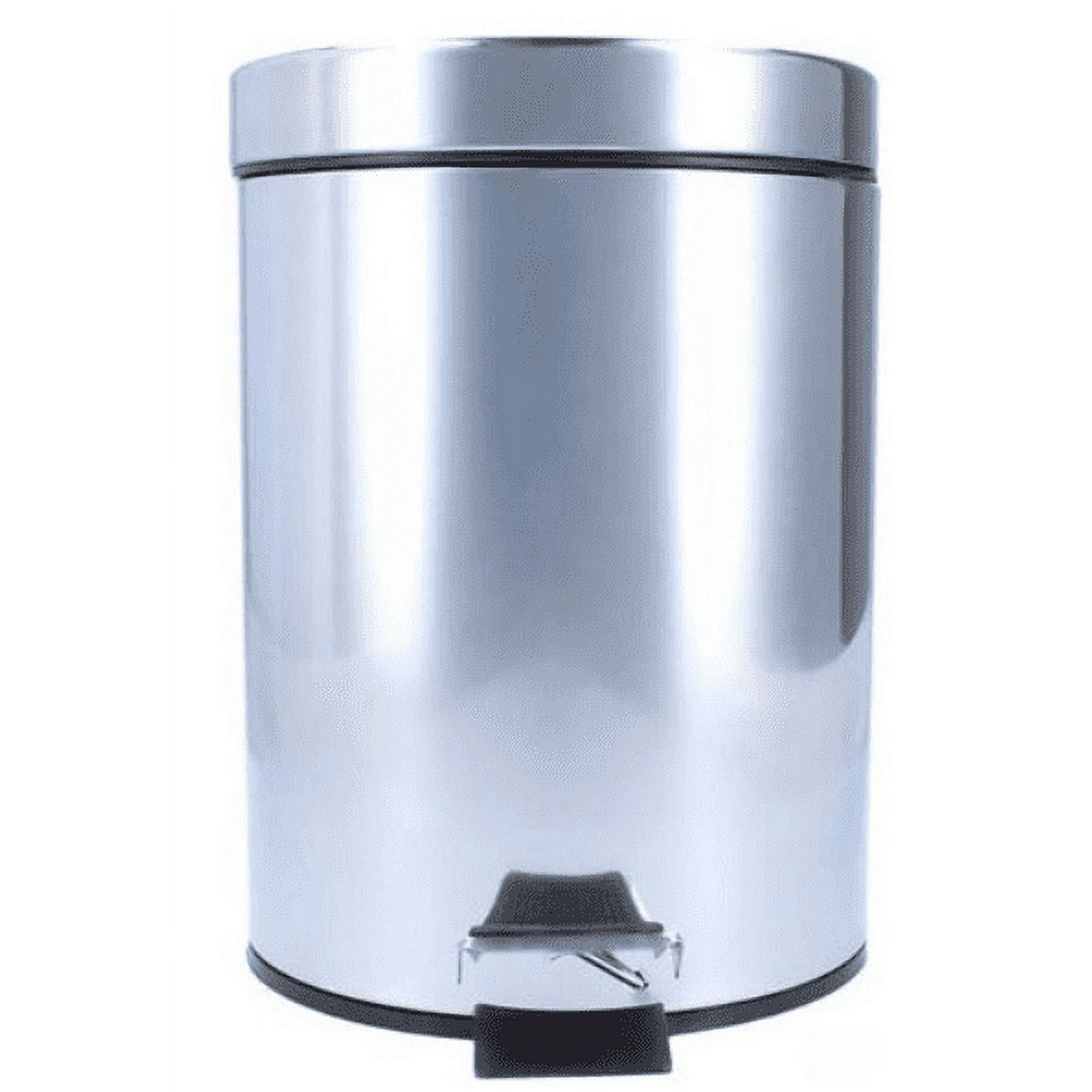 Taumm - Basurero Papelero Pedal 12 Lts Acero Inoxidable