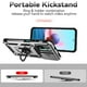 thumbnail image 3 of Estuche GANGXUN para Xiaomi Redmi Note 10 4G, soporte giratorio 360°, estilo mecánico y magnético, 3 of 5