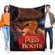 thumbnail image 1 of El Gato con Botas anti-pilling, suave, ligera, esponjosa y acogedora de lujo para hogar y cocina – Perfecta para niños y adultos,120X180cm, 1 of 6