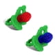 thumbnail image 1 of Chupete Teether RazBaby RazBerry de silicona, paquete de 2 unidades, rojo y azul, 1 of 8