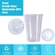 thumbnail image 5 of Vasos desechables de plástico Turbo Bee, 9 oz (paquete de 500), transparentes, 5 of 7