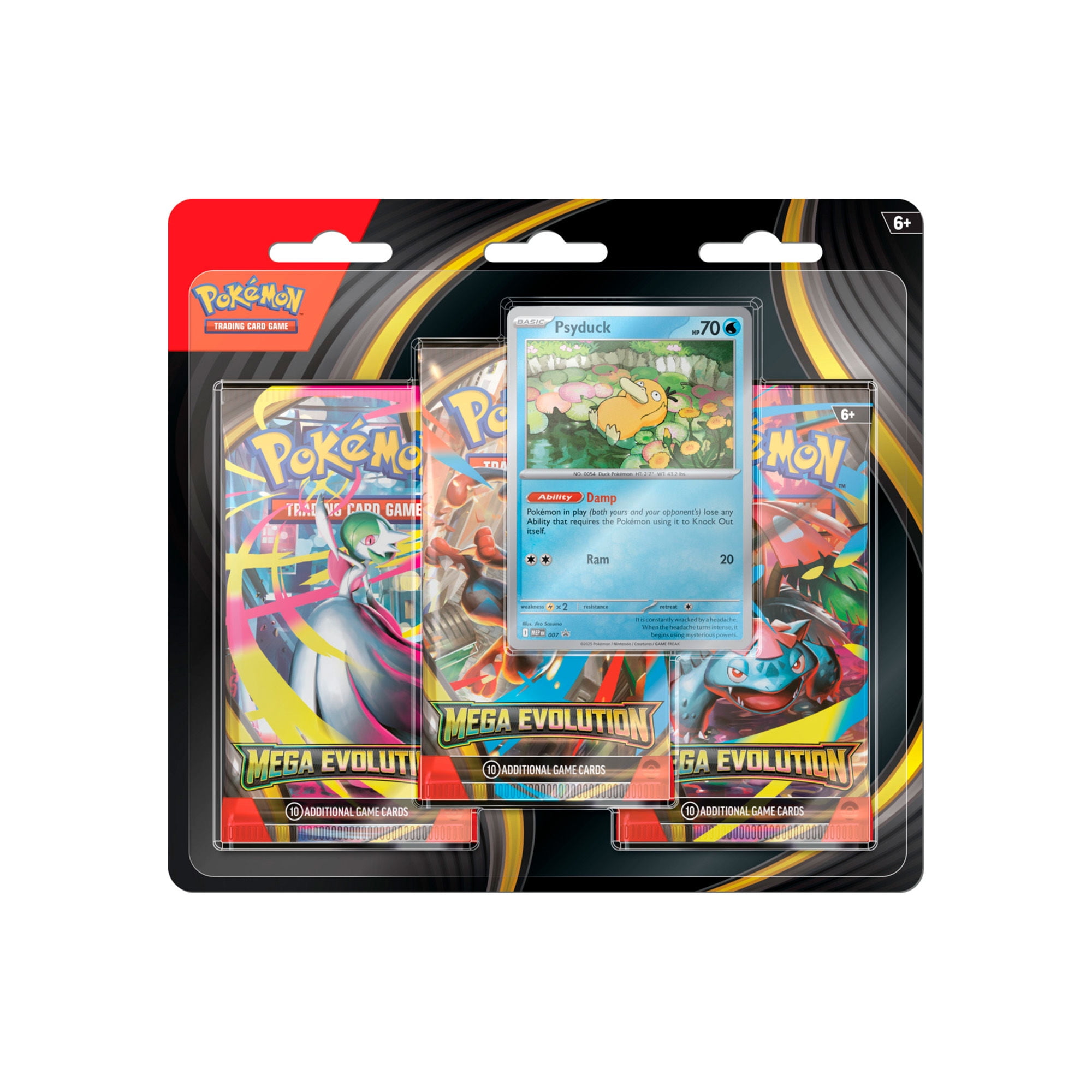 Pokémon - Pack Tres Sobres Mega Evolution Español
