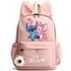 thumbnail image 1 of MINISO Disney Lilo Stitch Backpack for Girl Boy Student Teenager Children Rucksack Women kawaii Cartoon School Bag Mochila, 1 of 3