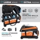 thumbnail image 3 of Bolsa de bolos GoHimal Double Roller con 2 bolas y compartimento para zapatos, 3 of 6