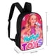 thumbnail image 2 of Like Nastya-theme Backpack, Campus style schoolbag Bookbag with Adjustable Shoulder Straps And Large Zip Compartment, Unisex Travel Bags., 2 of 6