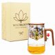thumbnail image 1 of Tetera WOLTBLOOM Enchanti de Vidrio con Infusor 800 mL Borosilicato, 1 of 9
