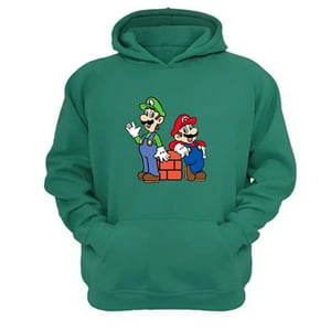 Genérico - Polerón Canguro Plomero Rojo Verde Aguamarina Talla S Unisex