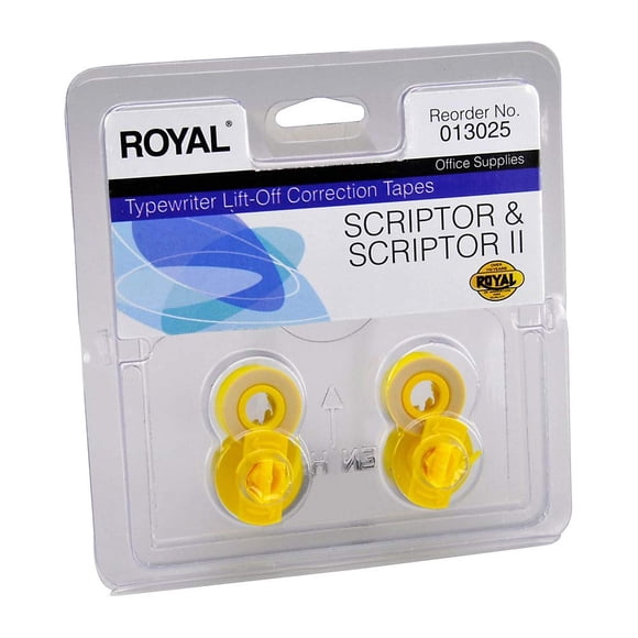 Cinta Correctora para Máquina de Escribir Electrónica Ahlrsyy Royal 013025