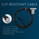 thumbnail image 5 of Candado para portátil Kensington Universal 3 en 1, cable de 1,8 m, 5 of 7