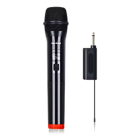 Genérico - Microfono Inalambrico 30 Metros De Alcance Karaoke Negro