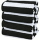 thumbnail image 1 of Set De 4 Toalla De Playa Algodon 150x75 Cm Xl Viaje Grande Rayada Az Negro, 1 of 9