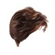 thumbnail image 1 of Moda Mujer Sintético Natural Pelo Rizado Corto Flequillo Pelucas Mezcla Marrón, 1 of 3