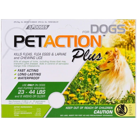 Pet Action contra Pulgas y Garrapatas 11-20 kg – Suministro de 3 meses