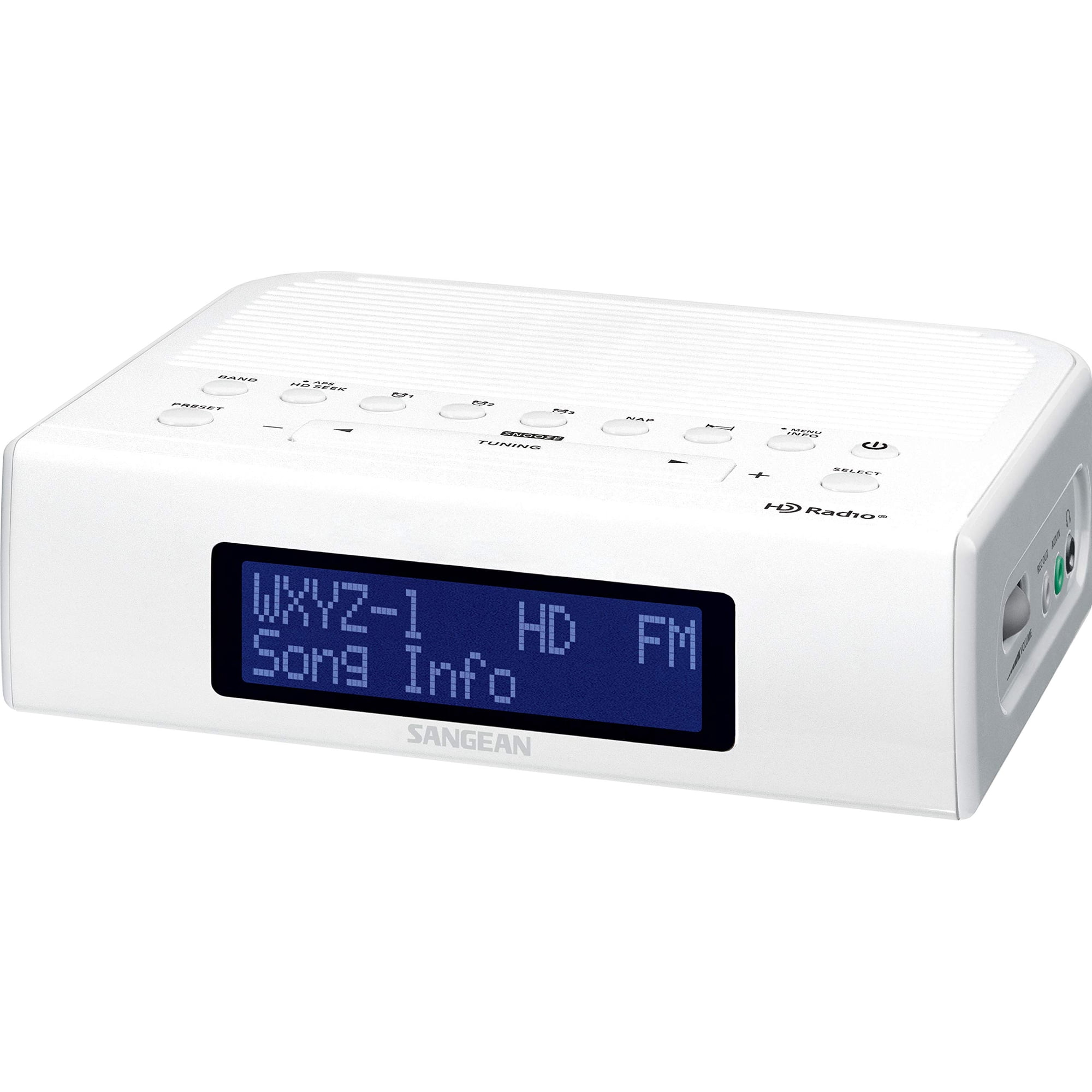 Reloj Radio Sangean Hdr-15 Am/fm Usb Para Carga 110-240v