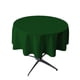 thumbnail image 1 of Mantel redondo LA de lino y poliéster, popelina, 58 cm, color verde cazador, 1 of 1